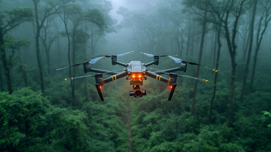 Pemanfaatan UAV Berbasis Kecerdasan Buatan (AI) untuk Pemantauan Kesehatan Hutan Eucalyptus sp.